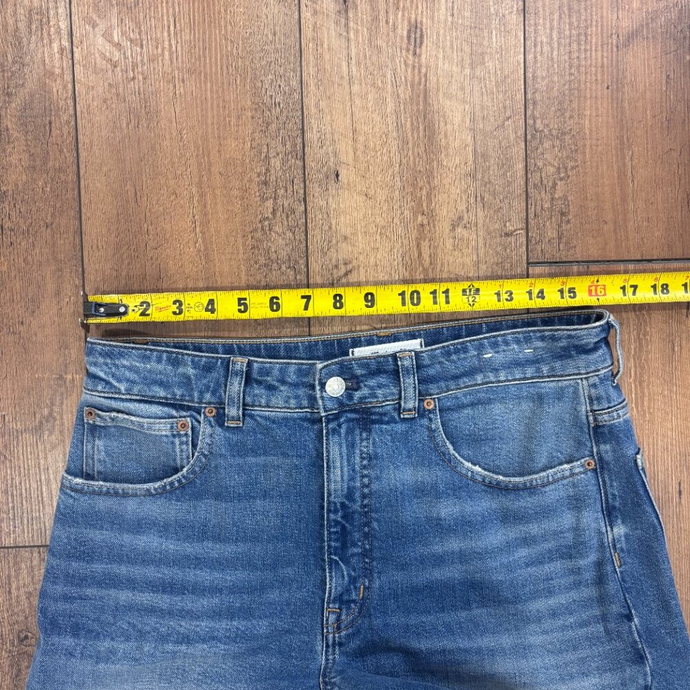 Madewell The Curvy Vintage Flare Jeans High Rise Medium Bouvier Wash Stretch 30 - Picture 10 of 12